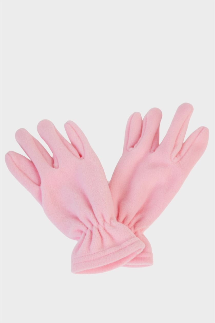 Girls & Teens Light Pink Girl fleece Gloves