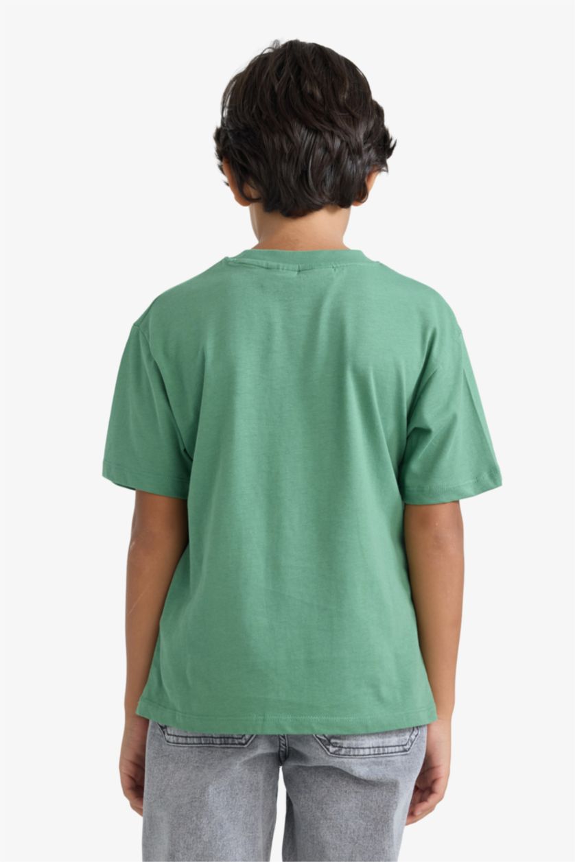 BOYS & TEENS Green Boy Stumble Guys Crew Neck Short Sleeve T-Shirt