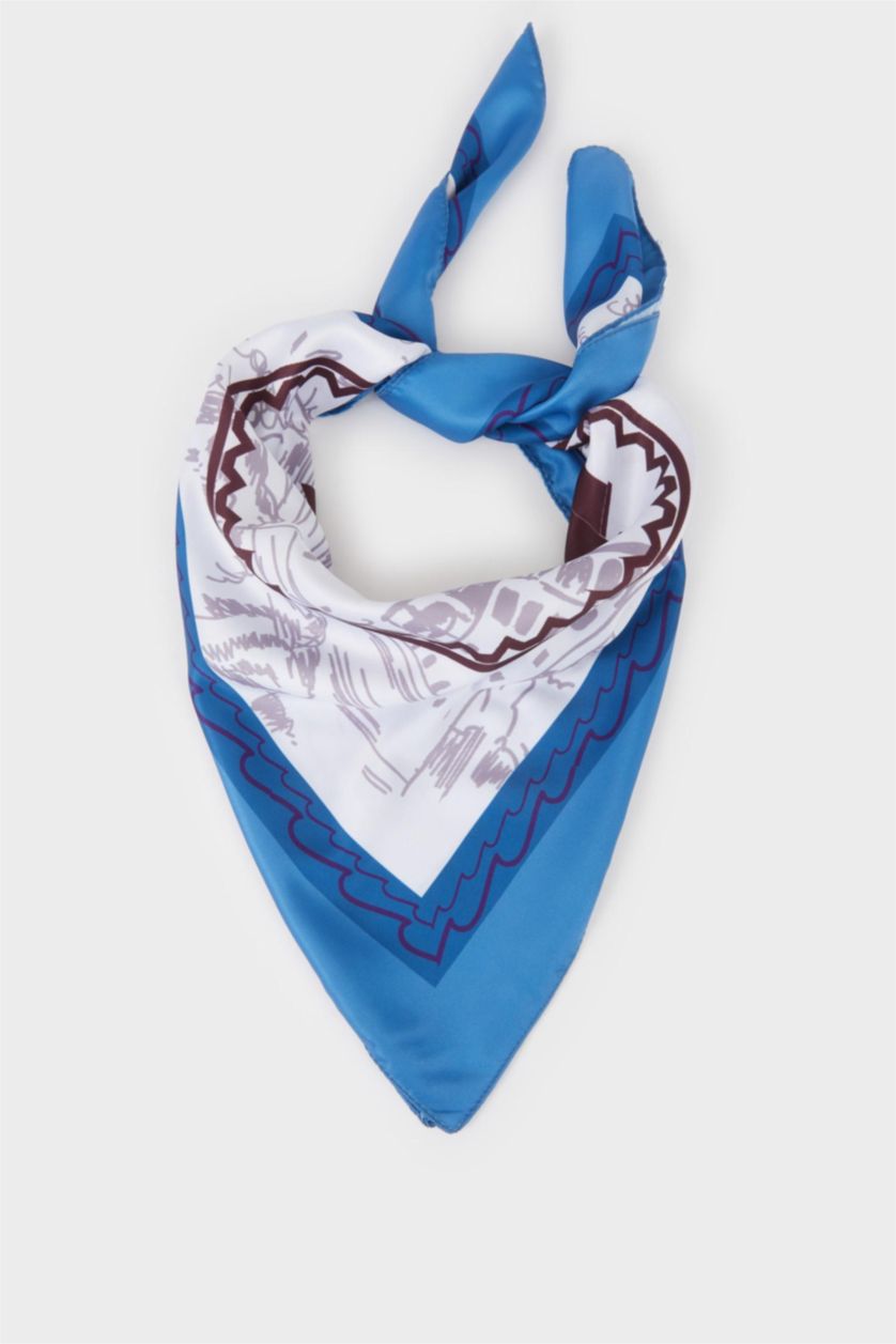 Kadın Bordo Kadın Trabzon Temalı Fular