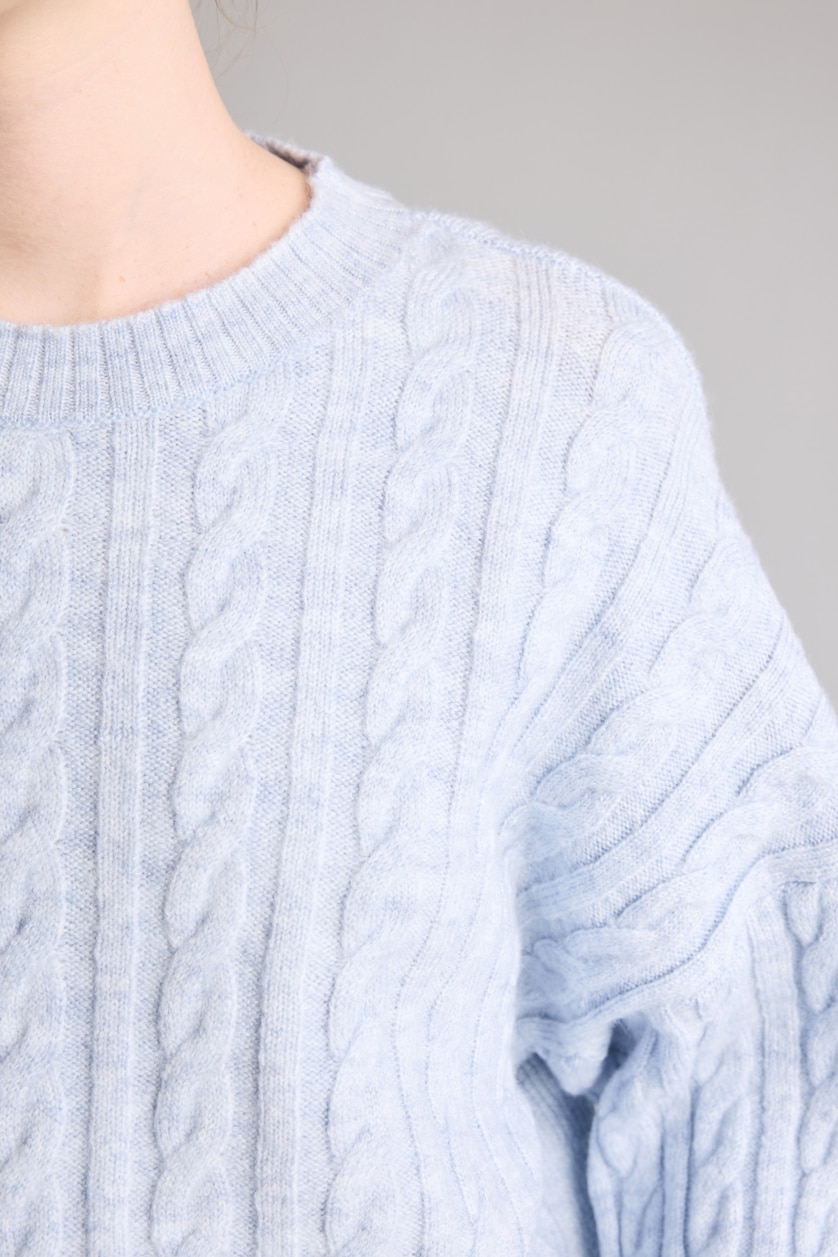 WOMAN Blue Oversize Fit Pullover