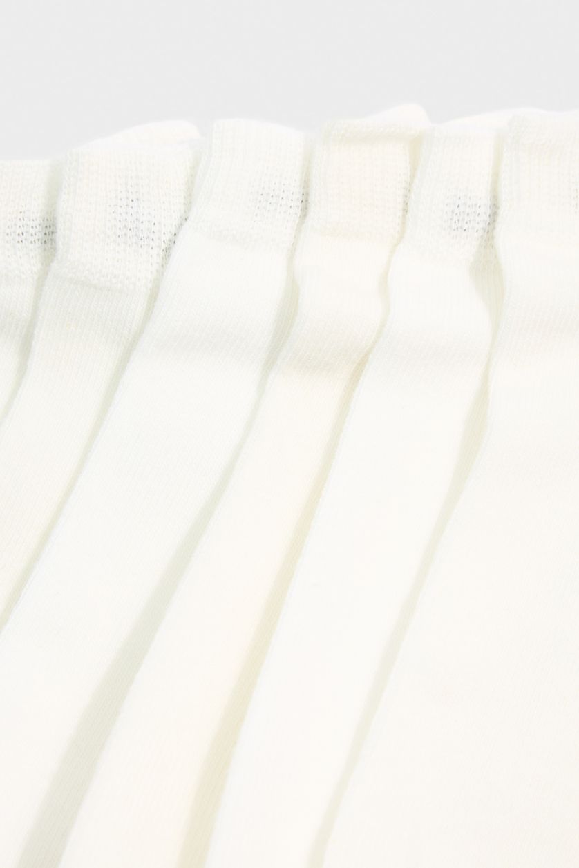 HOMME Blanc Lot de 7 paires de Chaussettes courtes en coton pour homme