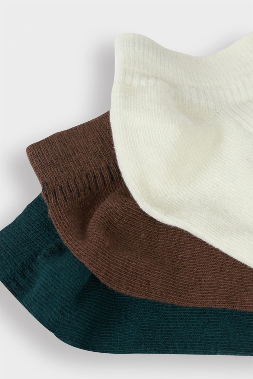 HOMME Karma Lot de 3 Chaussettes courtes en coton pour homme