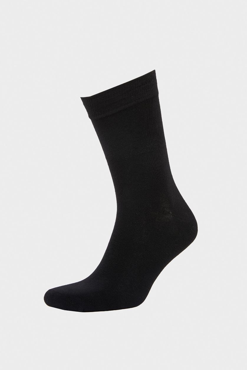 رجالي أسود شرابات طويلة رجالي بامبو - 3 قطع