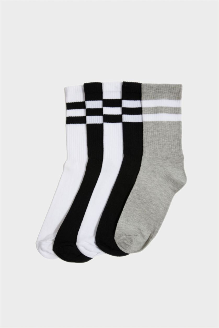 HOMME Karma Lot de 5 paires de Chaussettes longues en coton confort pour homme