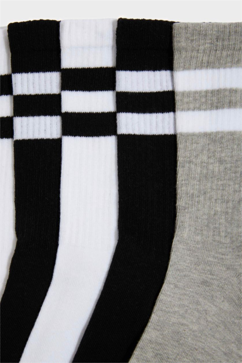 HOMME Karma Lot de 5 paires de Chaussettes longues en coton confort pour homme