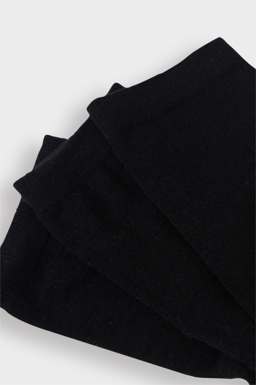 Мужчины Черный Мужские носки из хлопка, 3 пары