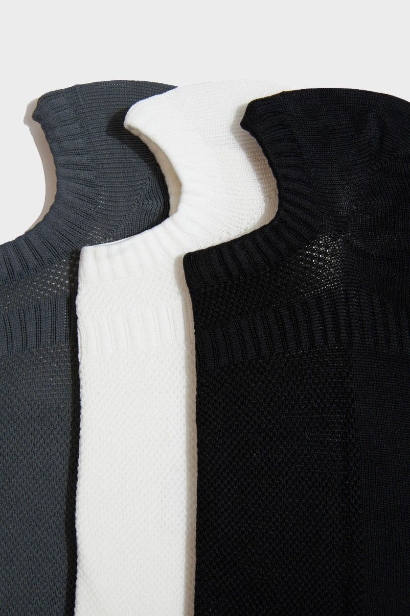 رجال Karma جوارب قطن سنيكيرز للرجال - 3 قطع