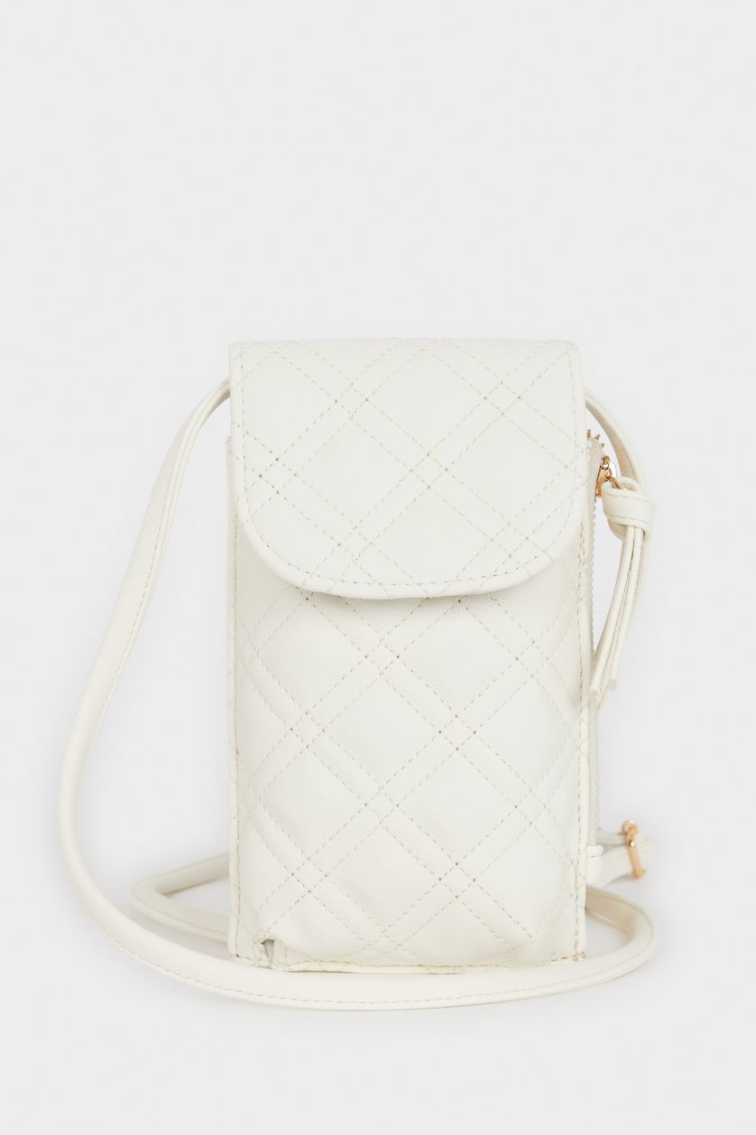 Kadın Açık Bej Kadın Telefon Çantası