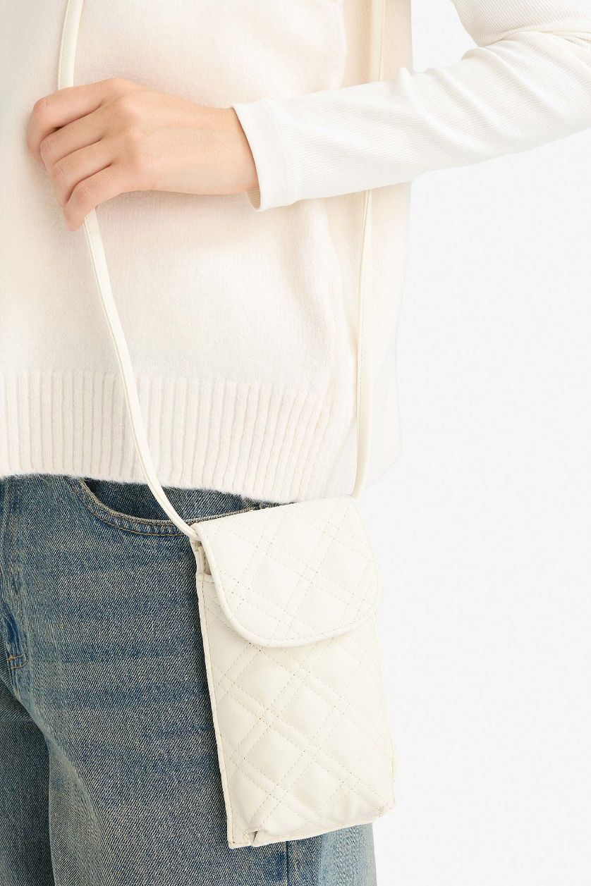 Kadın Açık Bej Kadın Telefon Çantası