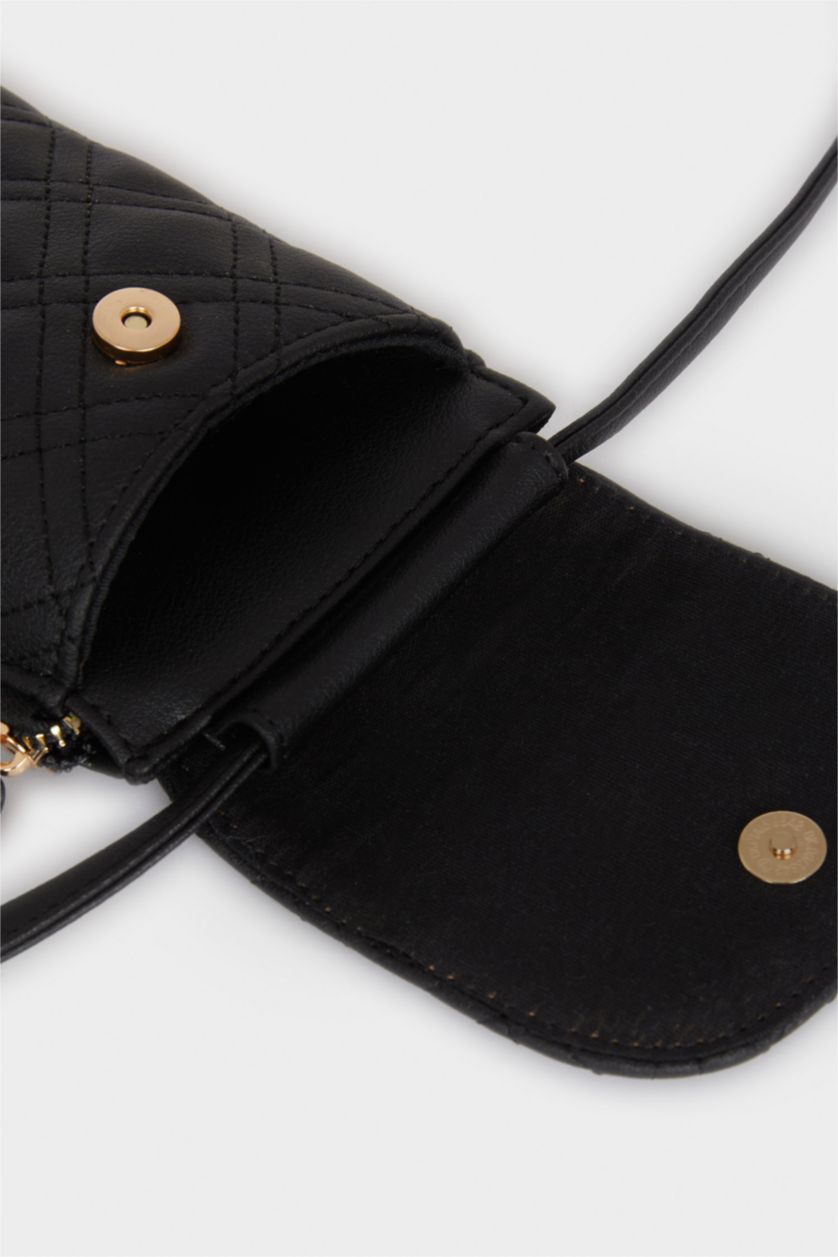 FEMME Noir Sac pour téléphone portable pour femme