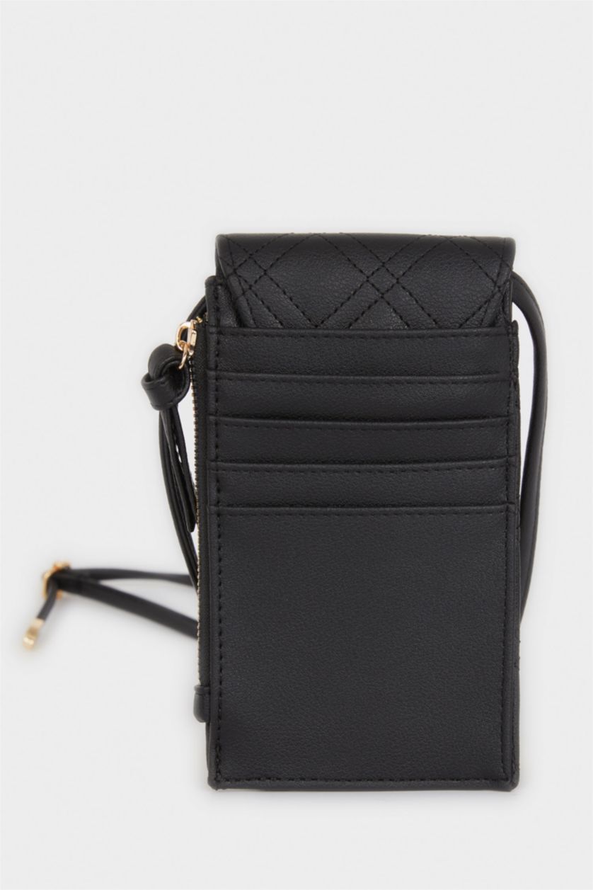 FEMME Noir Sac pour téléphone portable pour femme