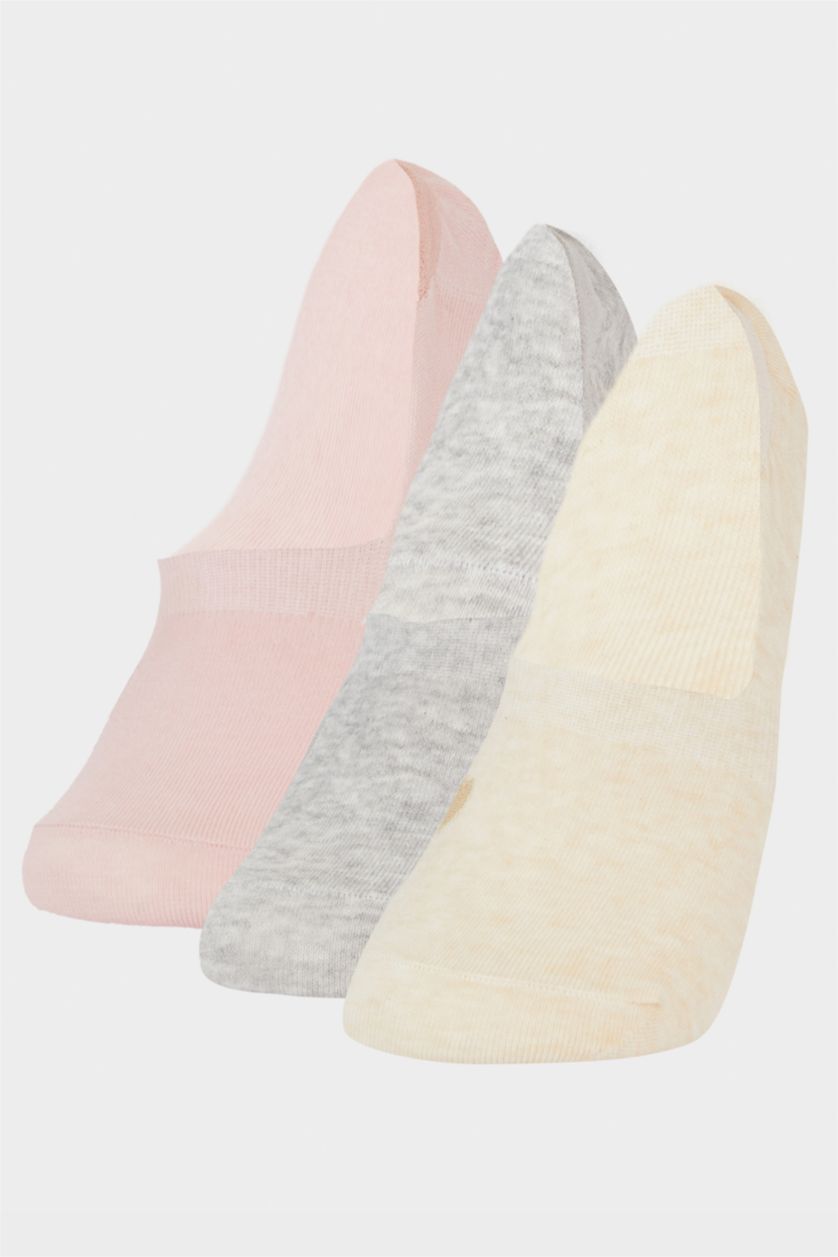 FEMME Yumuşak Lot de 3 Chaussettes courtes en coton pour femme