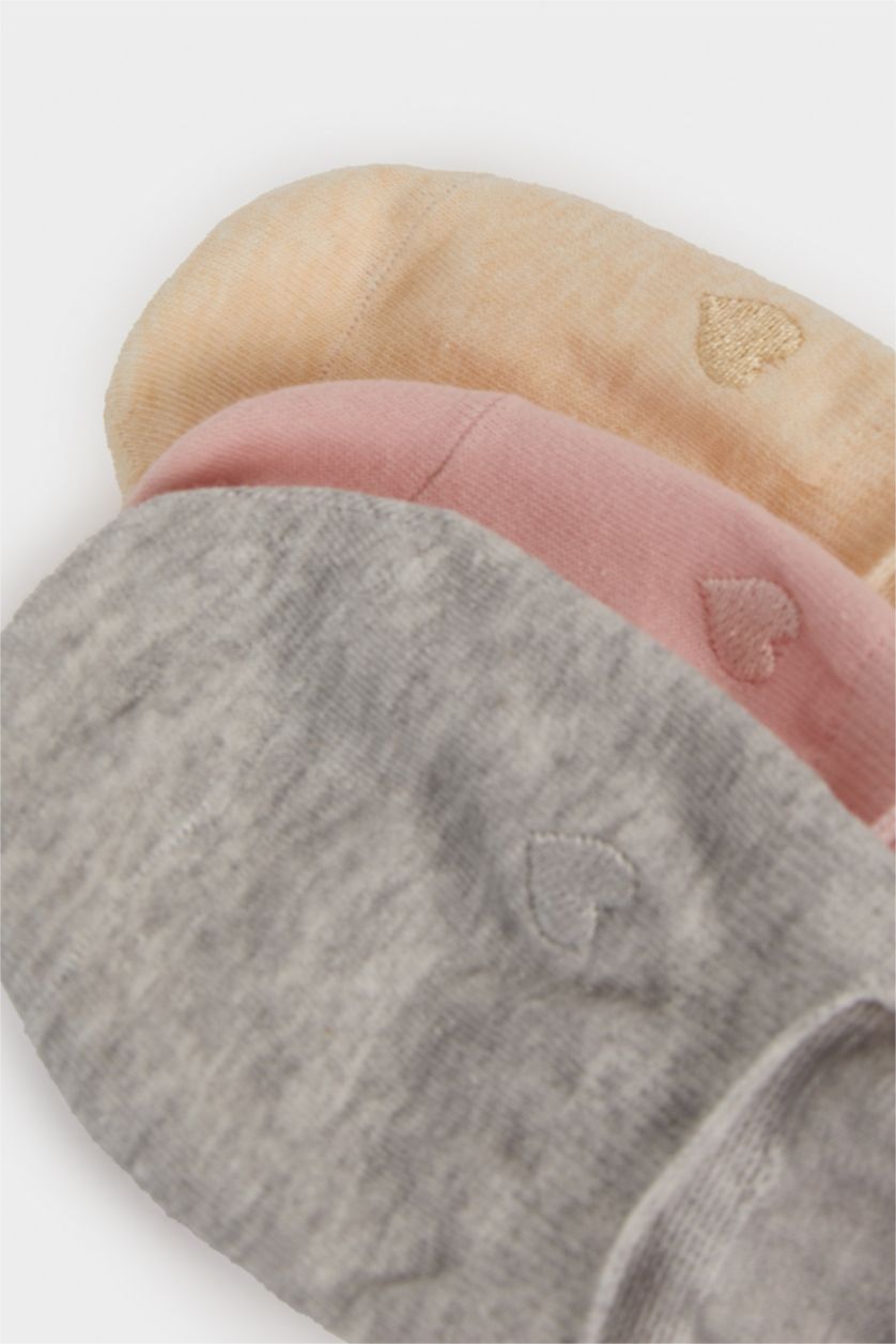 FEMME Yumuşak Lot de 3 Chaussettes courtes en coton pour femme