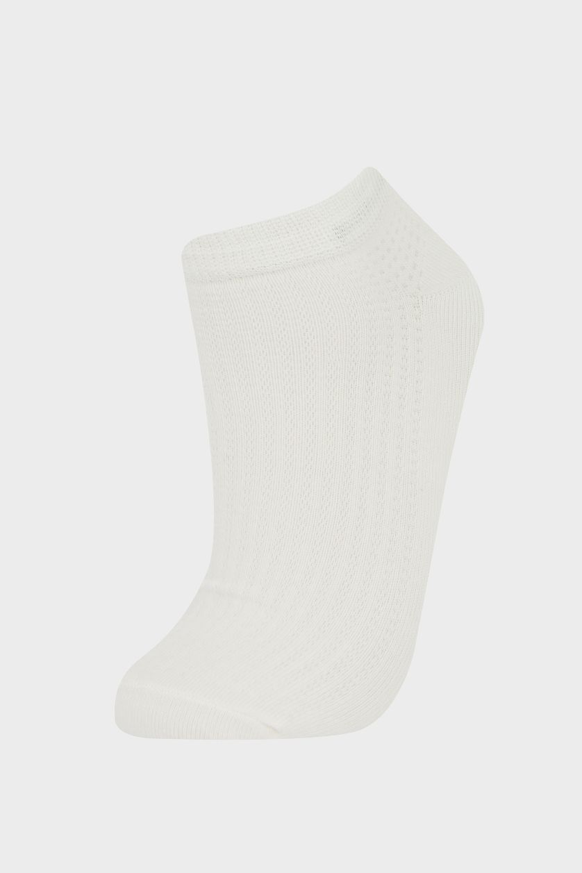 Kadın Karma Kadın 5'li Pamuklu Patik Çorap