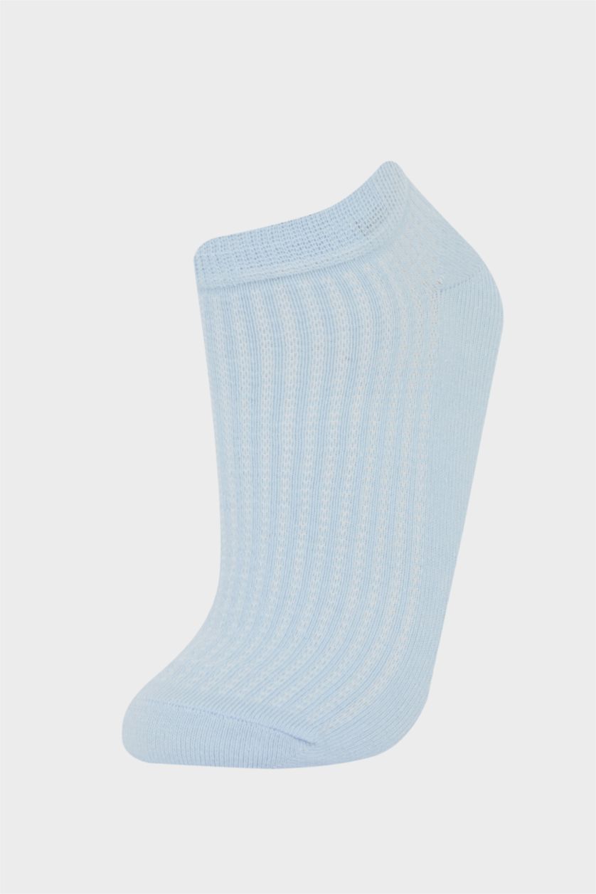 Kadın Karma Kadın 5'li Pamuklu Patik Çorap