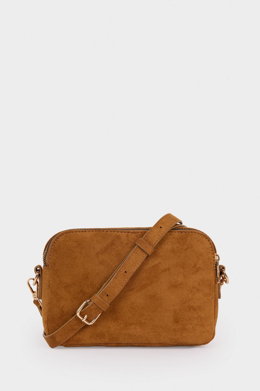 Kadın Taba Kadın Süet Çapraz Çanta