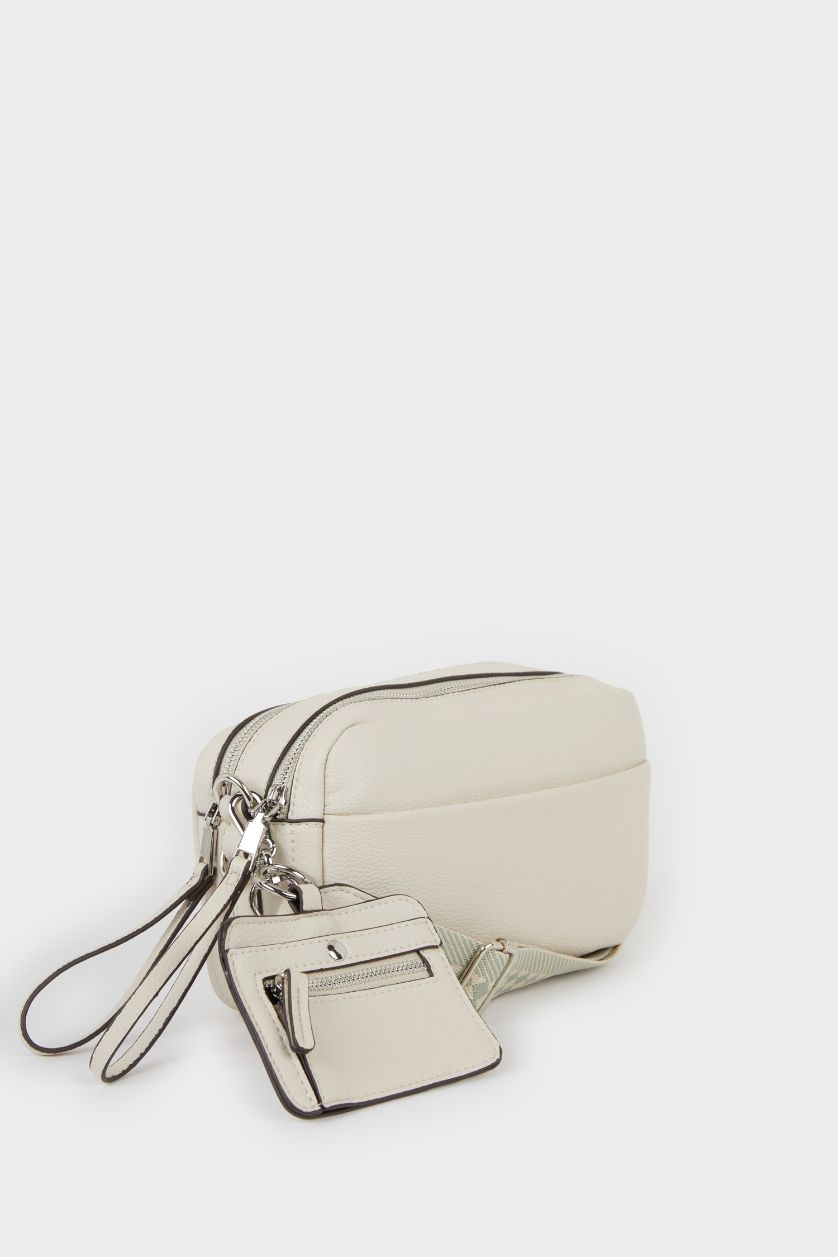 Kadın Bej Kadın Suni Deri Çapraz Çanta