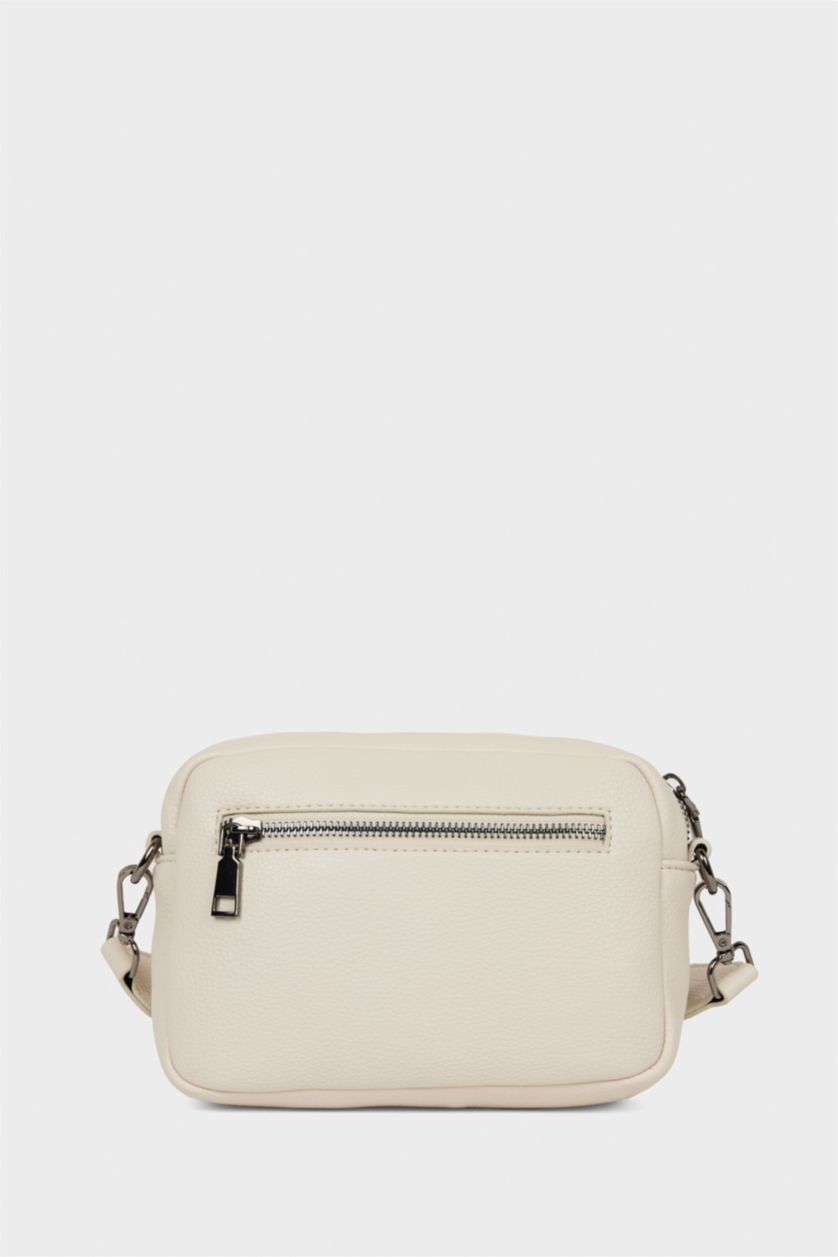 Kadın Bej Kadın Suni Deri Çapraz Çanta