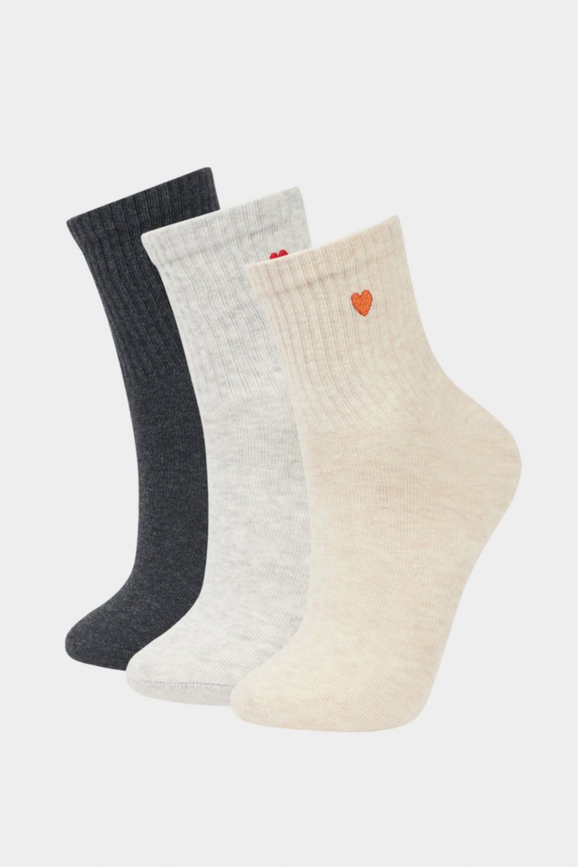 FEMME Karma Lot de 3 Chaussettes courtes en coton pour femme