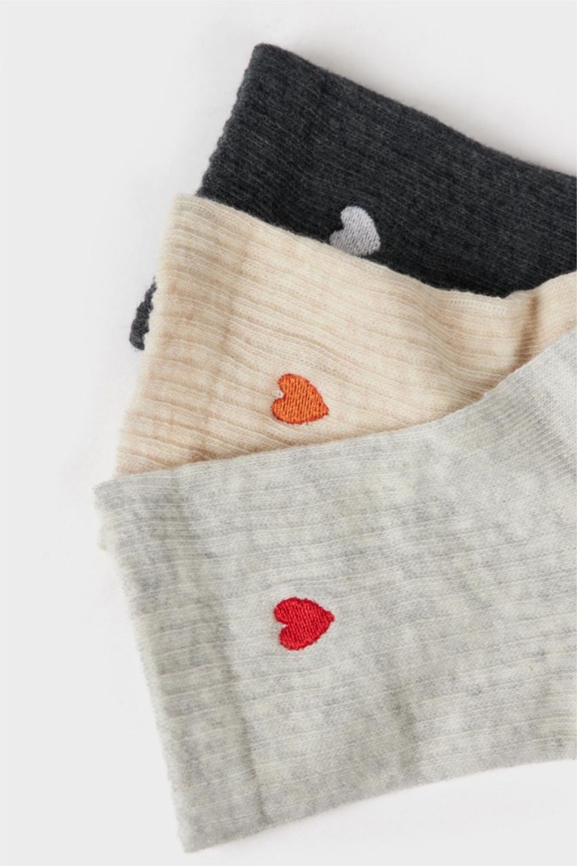 FEMME Karma Lot de 3 Chaussettes courtes en coton pour femme