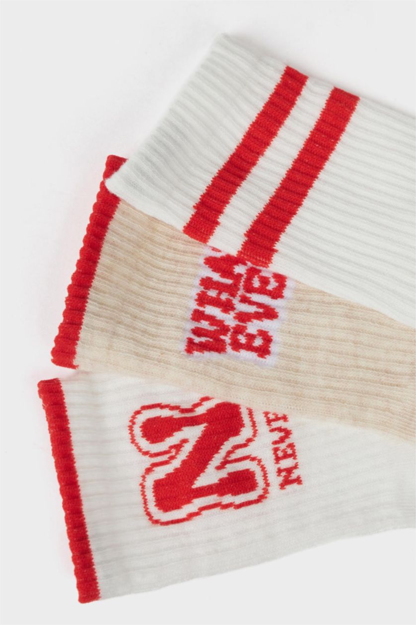 FEMME Karma Lot de 3 paires de Chaussettes longues en coton confort pour femme