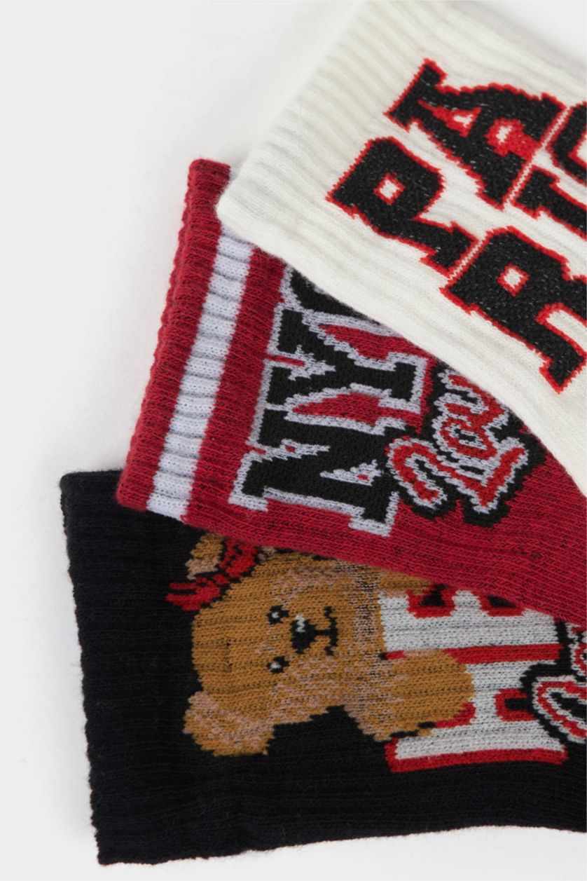 FEMME Karma Lot de 3 Chaussettes courtes en coton pour femme