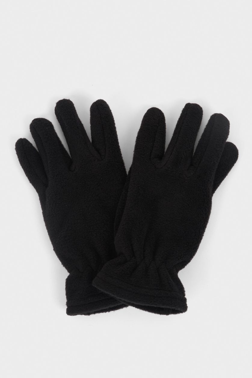 Boys & Teens Black Boy fleece Gloves