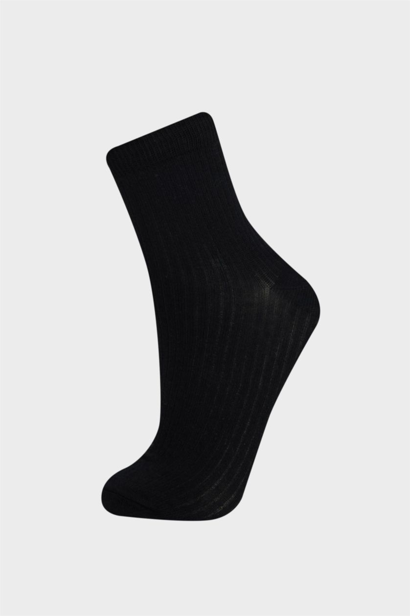 Kadın Karma Kadın 3'lü Pamuklu Soket Çorap