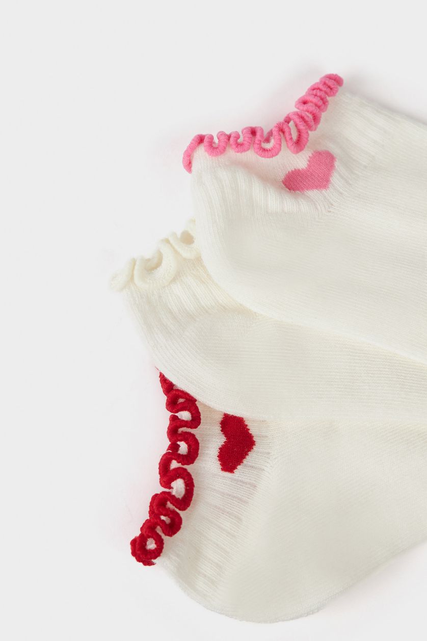 WOMAN Karma Woman 3 Piece Cotton Ankle Socks