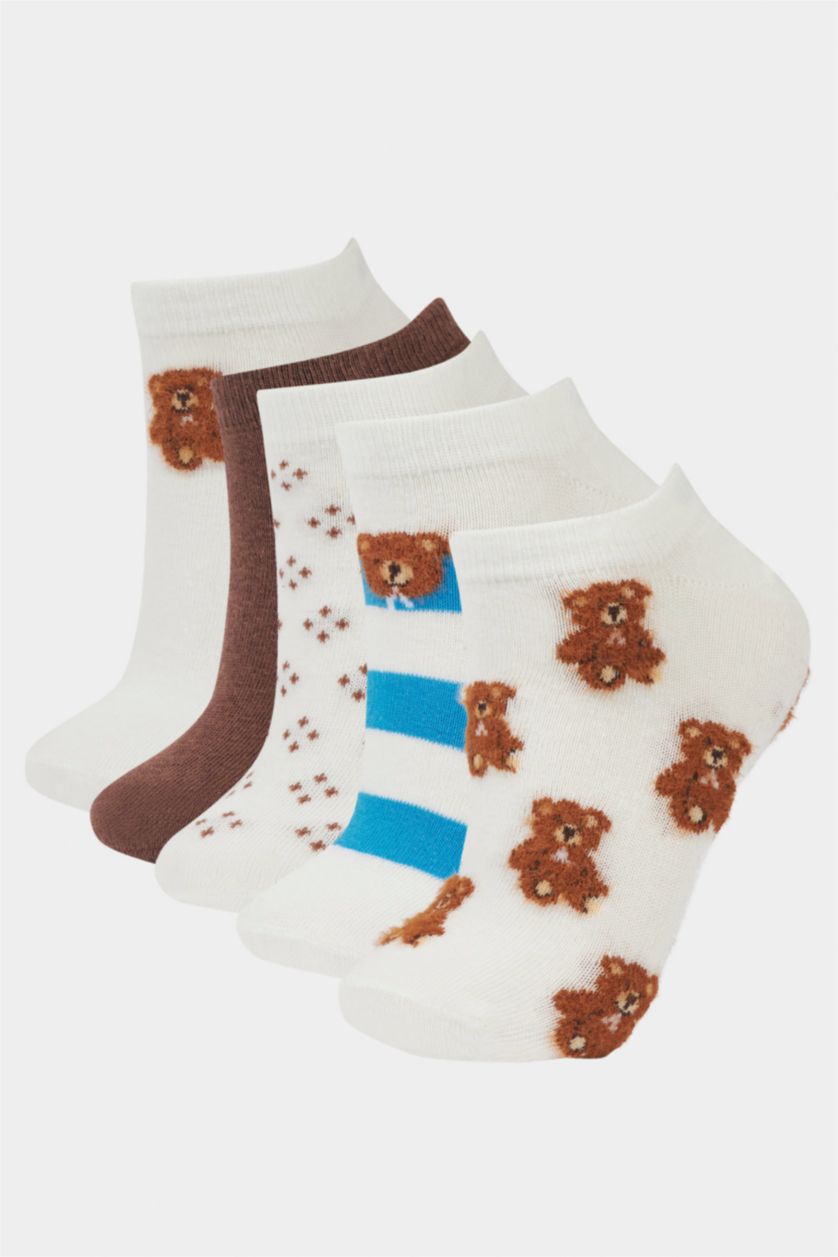 نساء Karma 5 Piece Cotton Short Socks