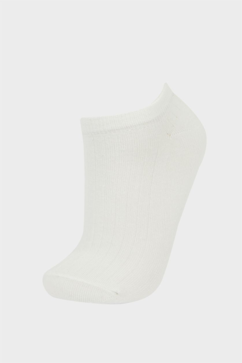 Kadın Karma Kadın 7'li Pamuklu Patik Çorap