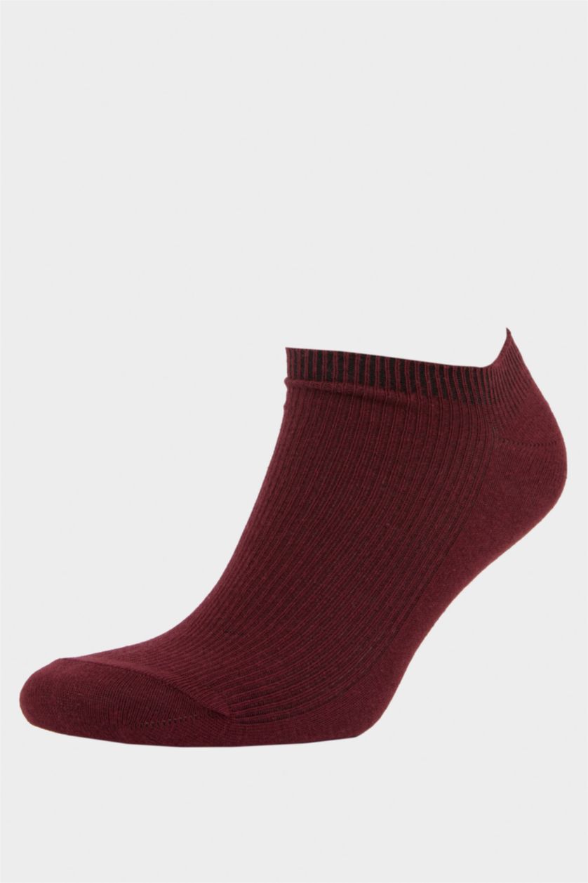 FEMME Bordeaux Lot de 7 paires de Chaussettes courtes en coton confort pour femme
