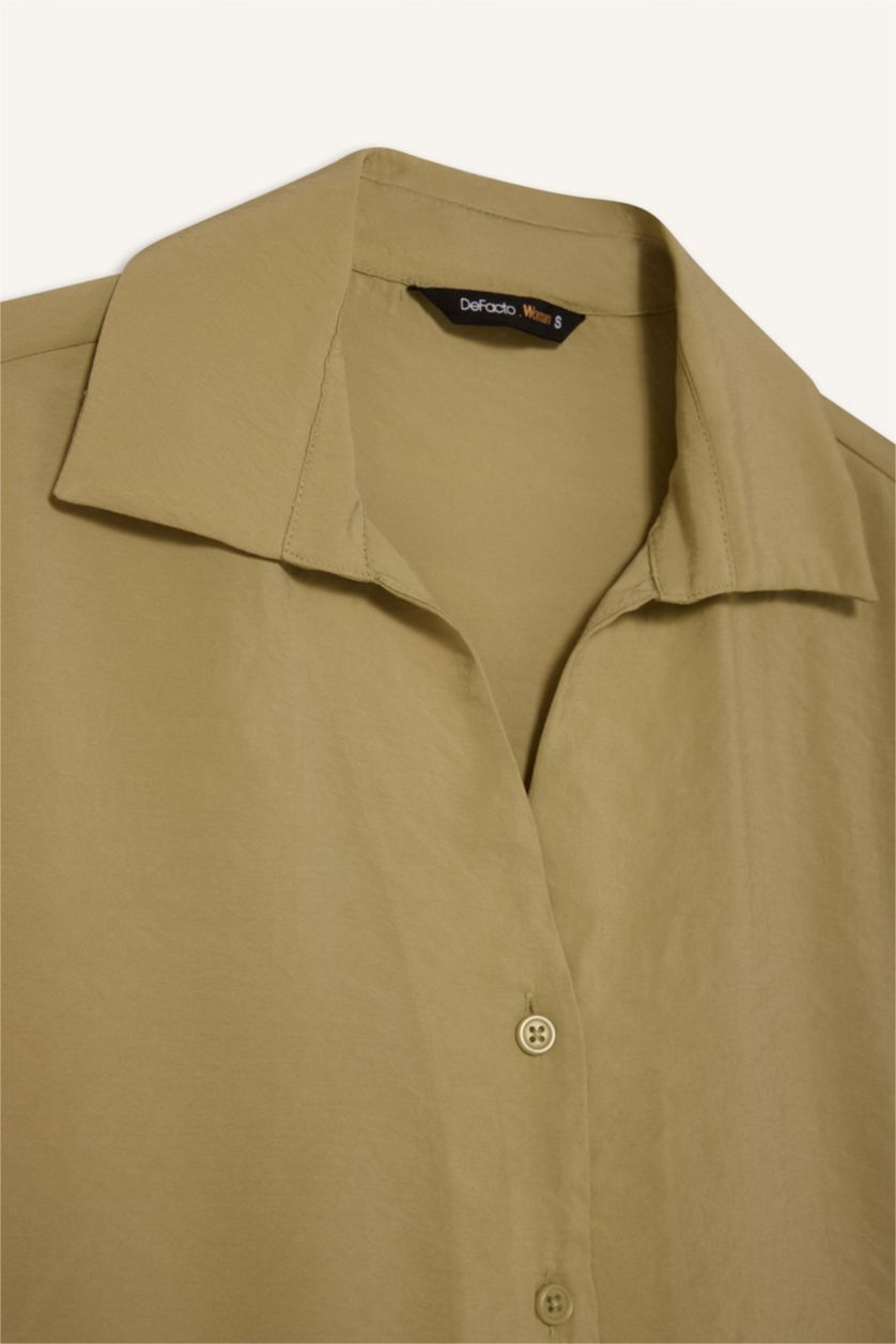 Kadın Yeşil Oversıze Modal