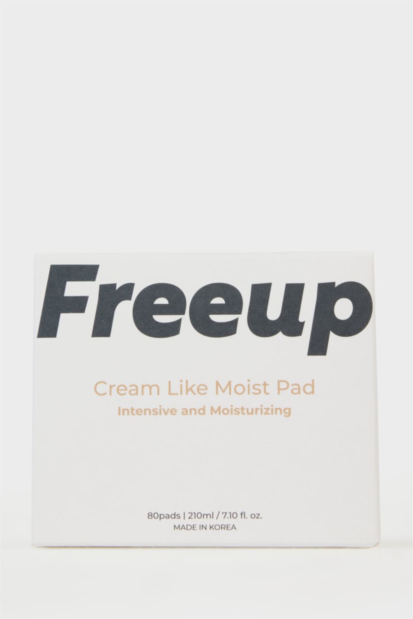 Kadın Bej Melanj Free Up Cream Like Moist Pad 210ml – Yoğun Nemlendirici ve Rahatlatıcı Pamuk Ped