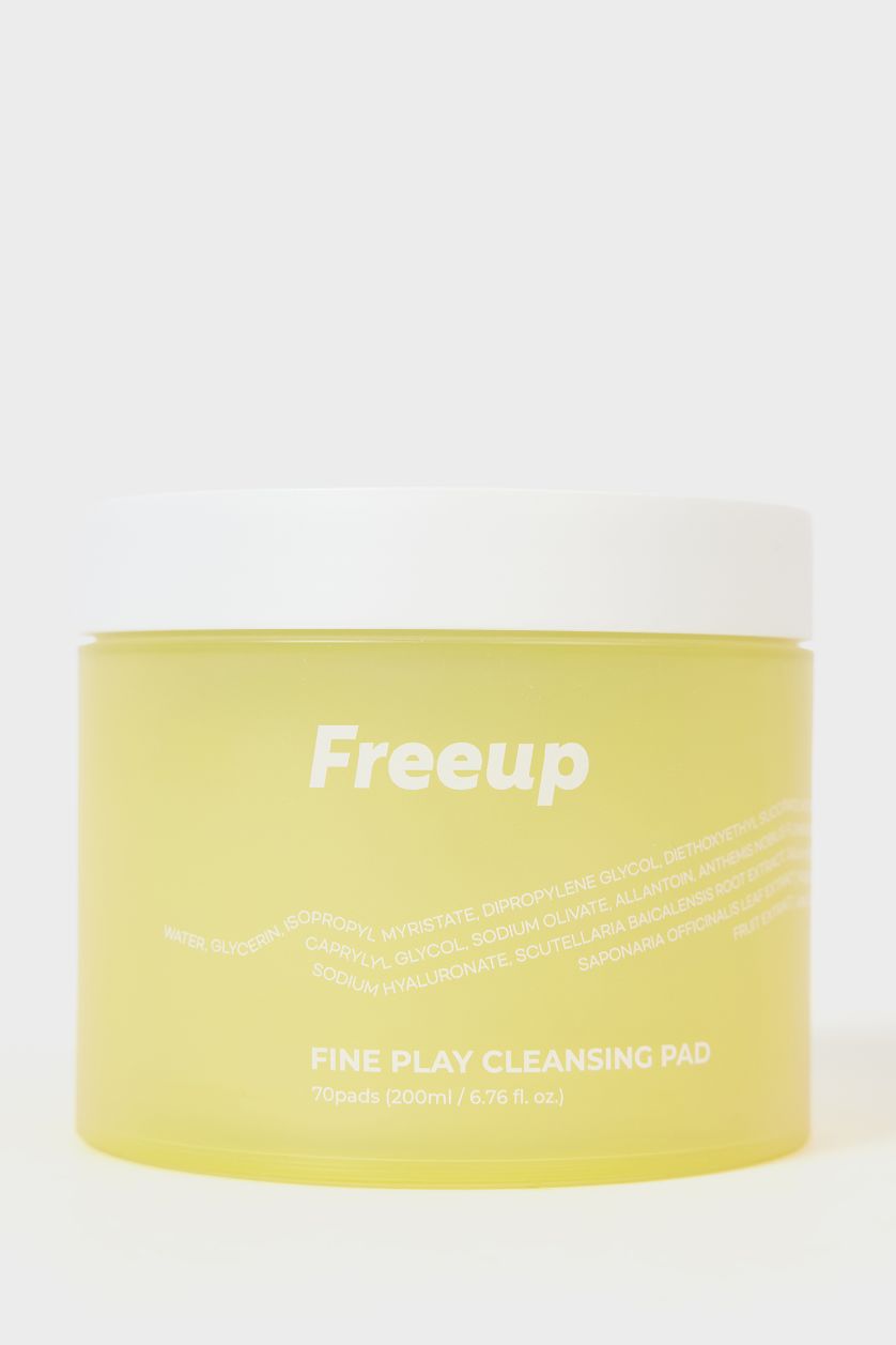 Kadın Sarı Melanj Free Up Fine Play Cleansing Pad 200ml – Hassas Temizleyici & Arındırıcı Pamuk Ped