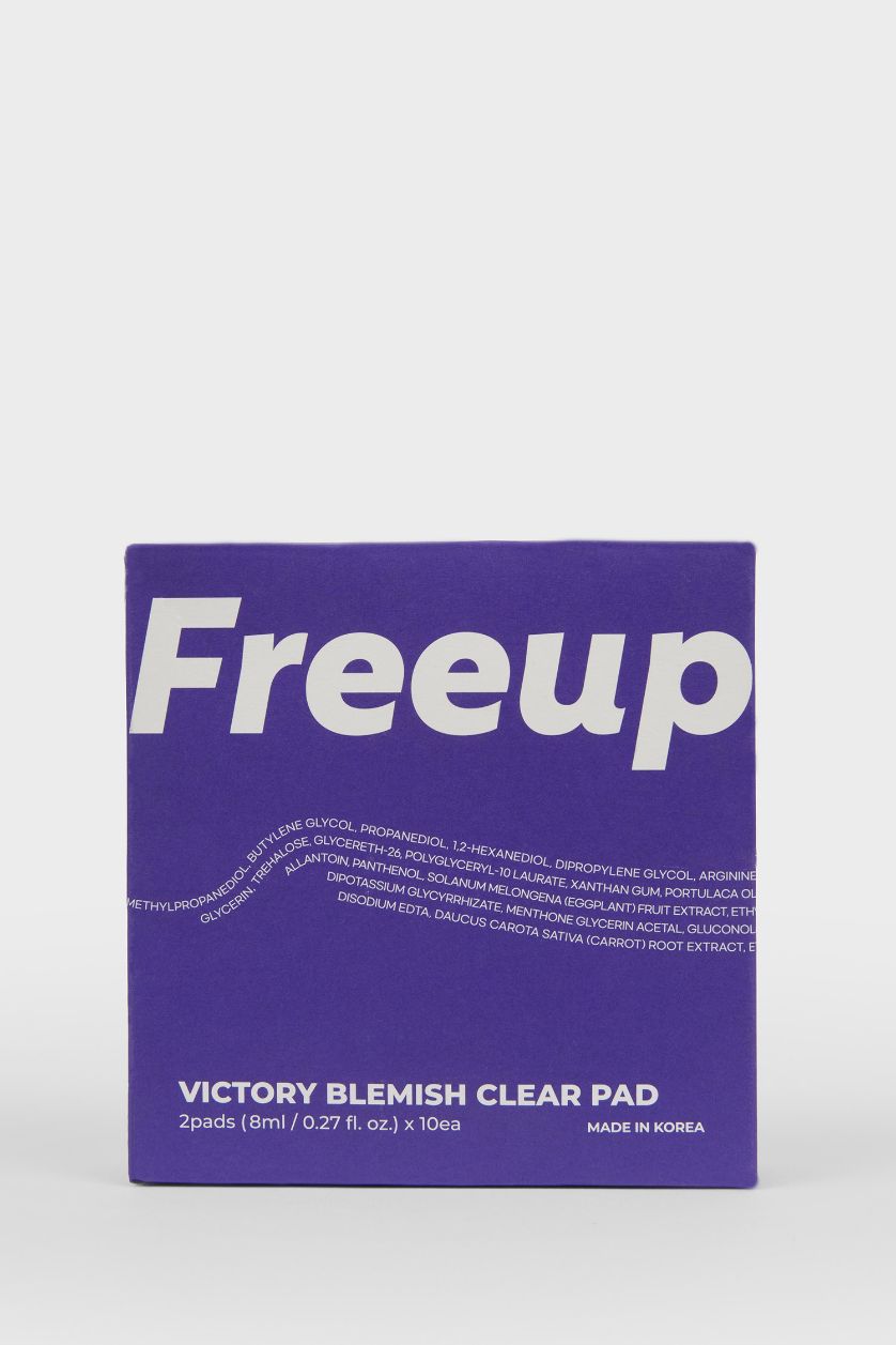 Kadın Mor Melange Free Up Victory Blemish Clear Pad 10'lu Kit 8ml