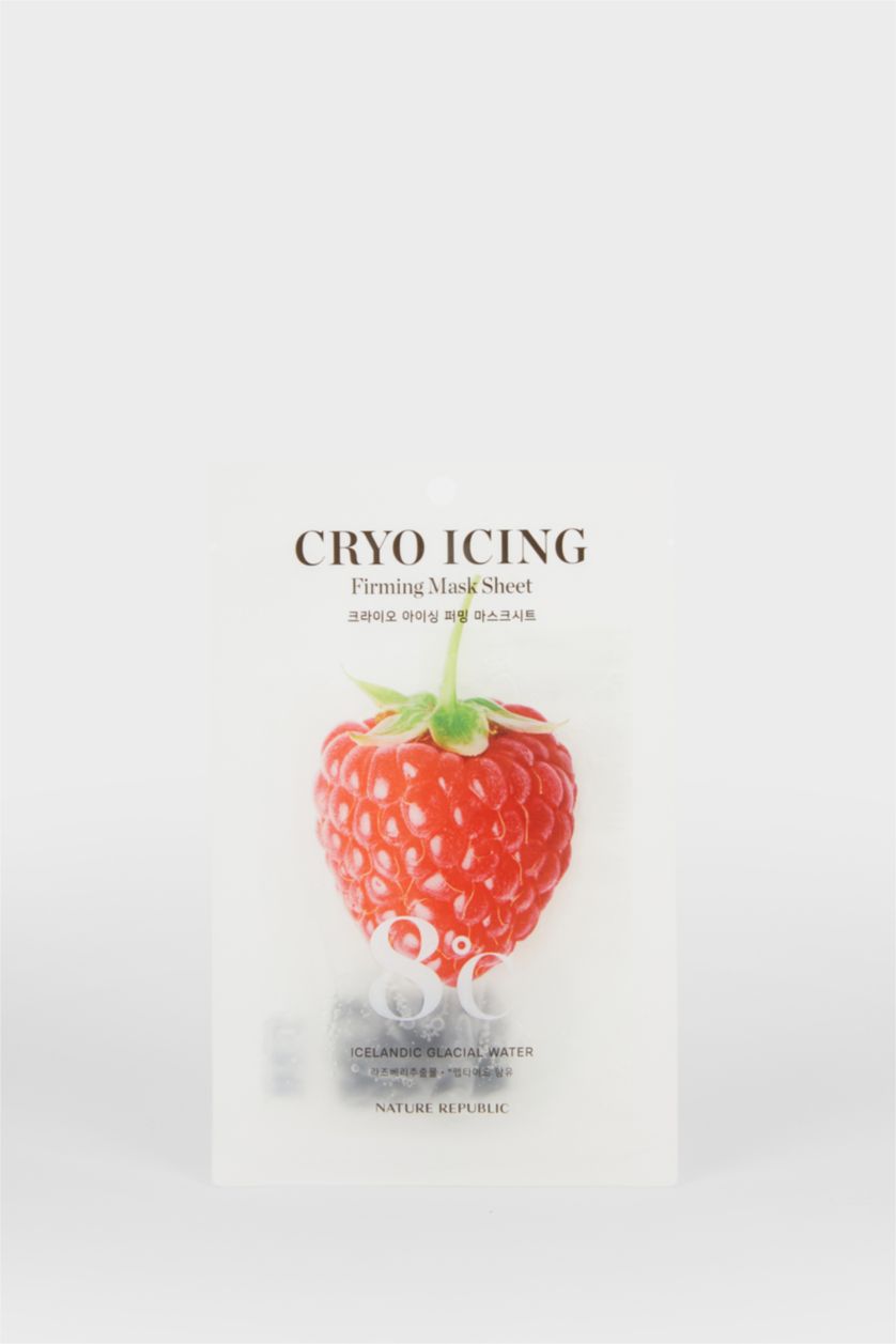 Kadın Açık Yeşil Nature Republic Cryo Icing Firming Face Mask 27ml – Sıkılaştırıcı & Canlandırıcı Yüz Maskesi