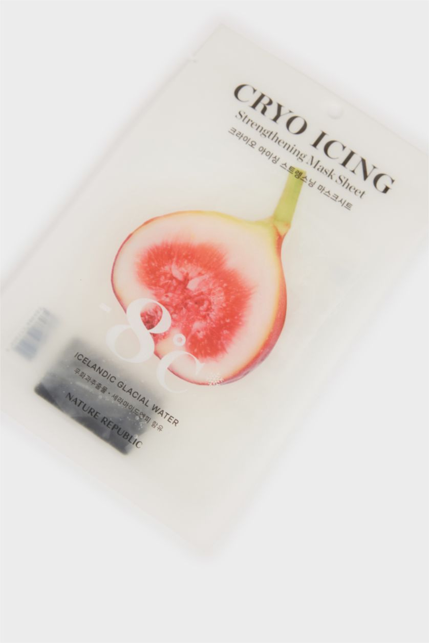 Kadın Yeşil Nature Republic Cryo Icing Power Boosting Face Mask 27ml – Güçlendirici & Canlandırıcı Yüz Maskesi