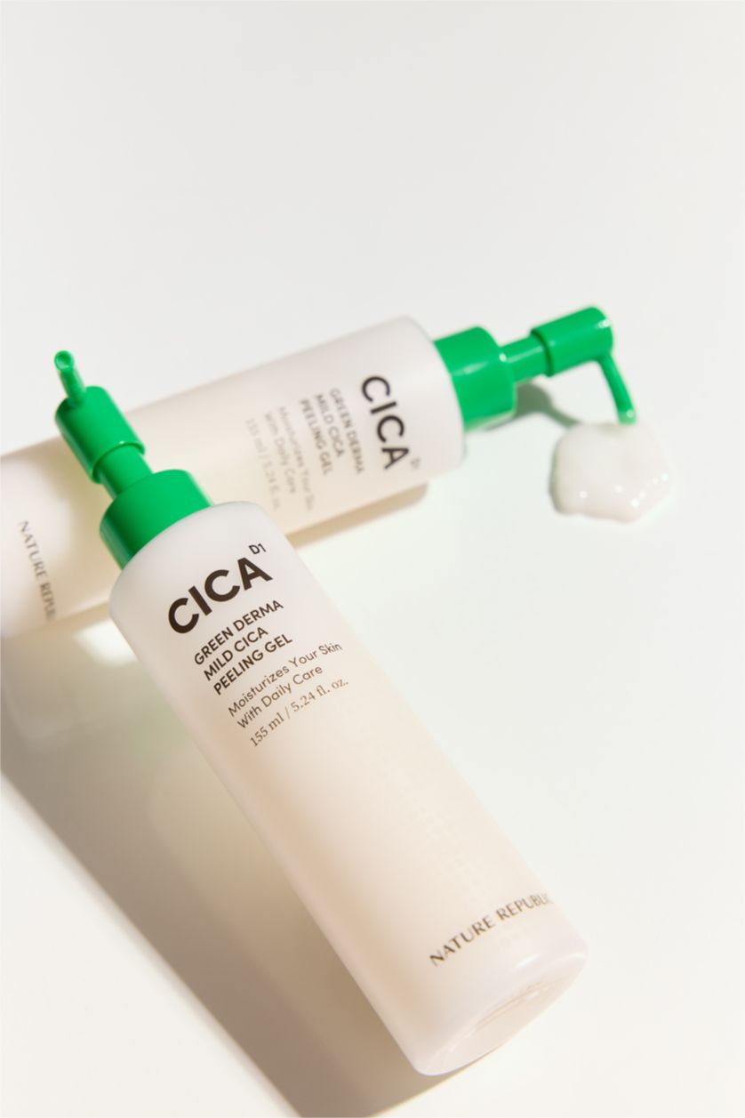 Kadın Yeşil Nature Republic Green Derma Cica Peeling Jel 155ml