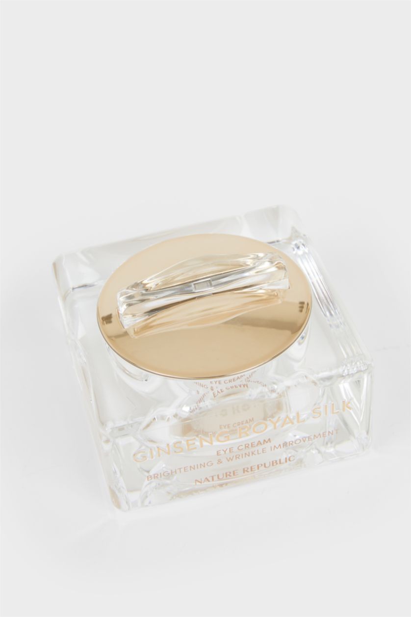 Kadın Altın Nature Republic Ginseng Royal Silk Eye Cream 40ml – Canlandırıcı & Kırışıklık Karşıtı Göz Kremi
