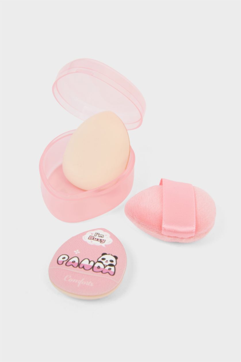 Women Pink Woman Yoyoso Multi-Purpose Makeup Sponge with Storage Box