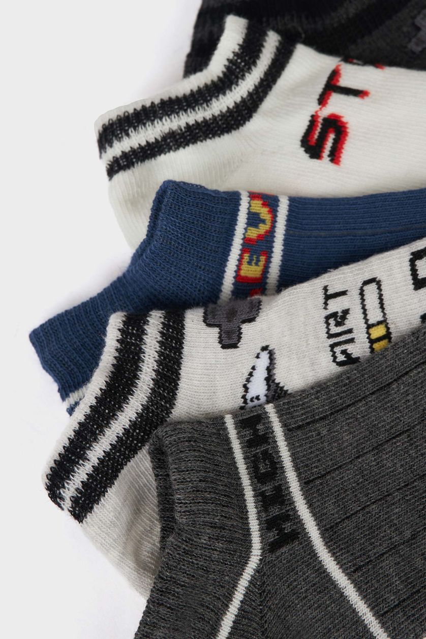 BOYS & TEENS MIXED Boy Printed 5 Piece Short Socks