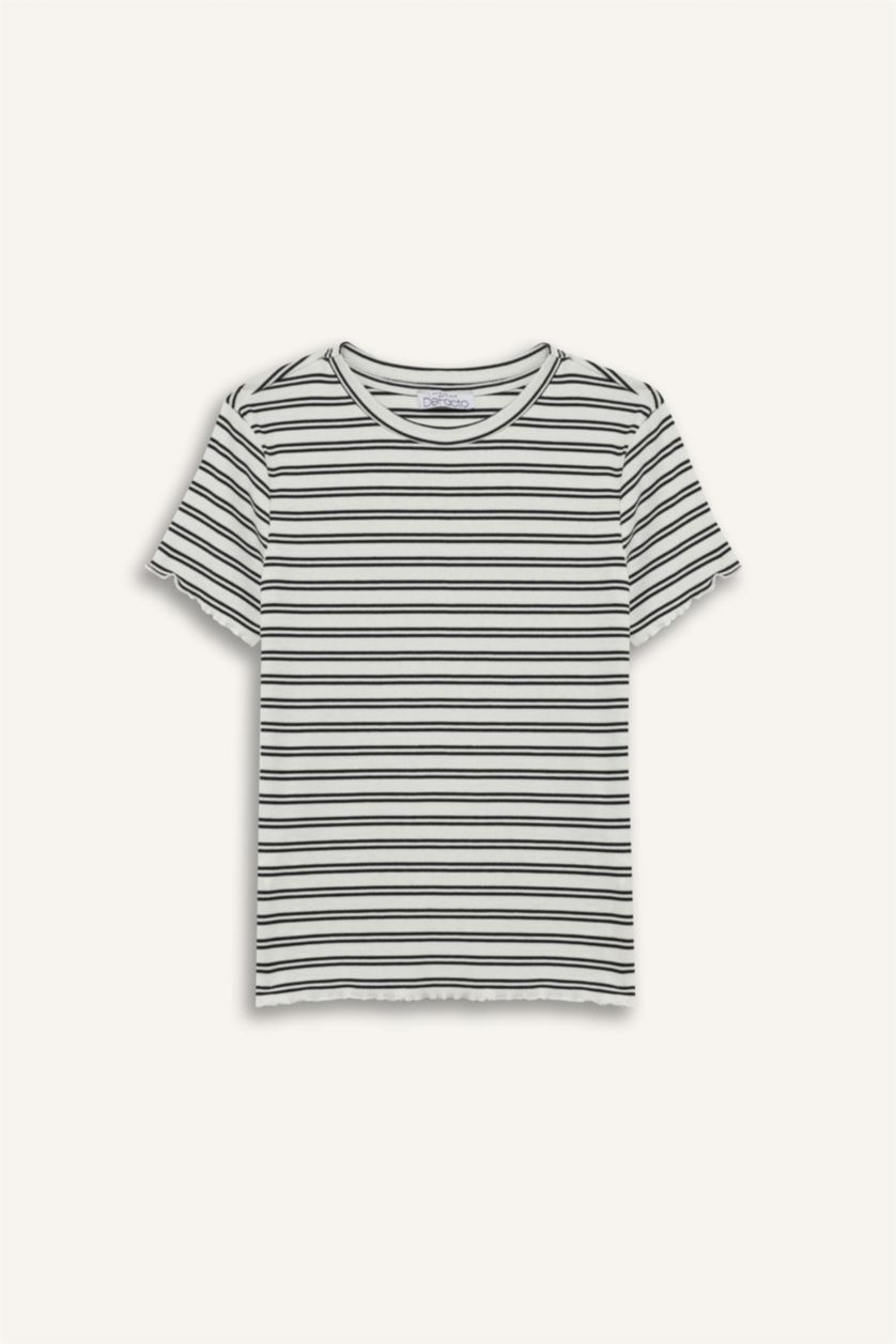 نساء أبيض سيت قصة عادية من قطعتين