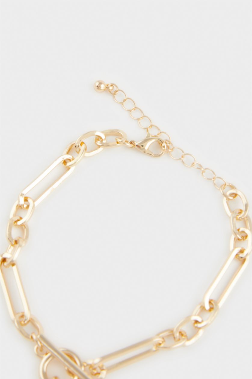 Kadın Altın Kadın Kalpli Gold Bileklik