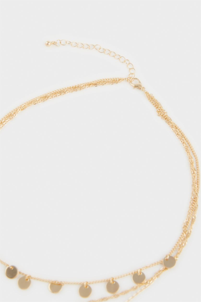 Kadın Altın Kadın 3'lü Gold Kolye