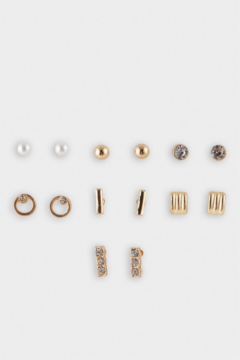 Kadın Altın Kadın 9'lu Gold Küpe