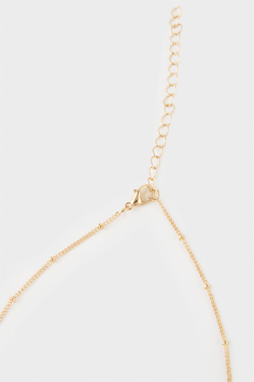 Kadın Altın Kadın 4'lü Gold Kolye