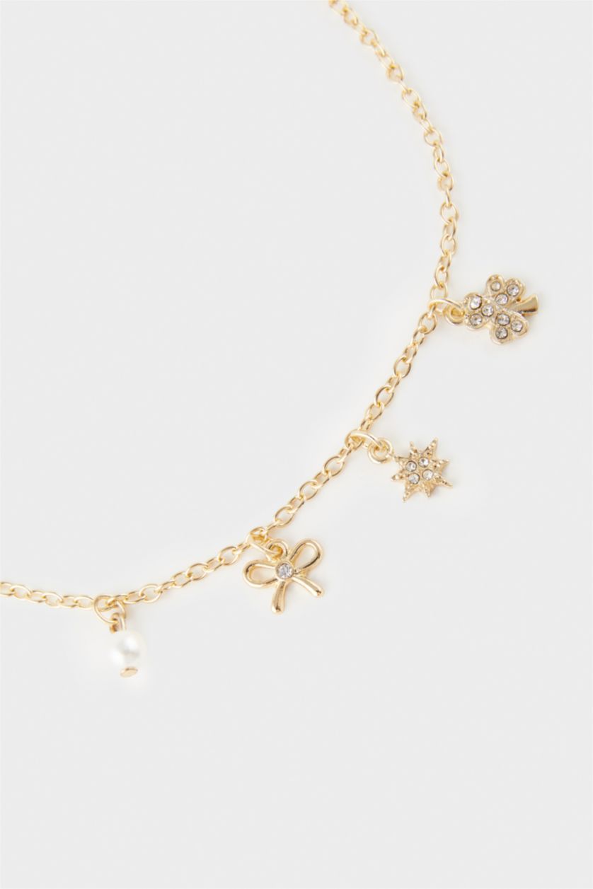 Kadın Altın Kadın 3'lü Gold Kolye