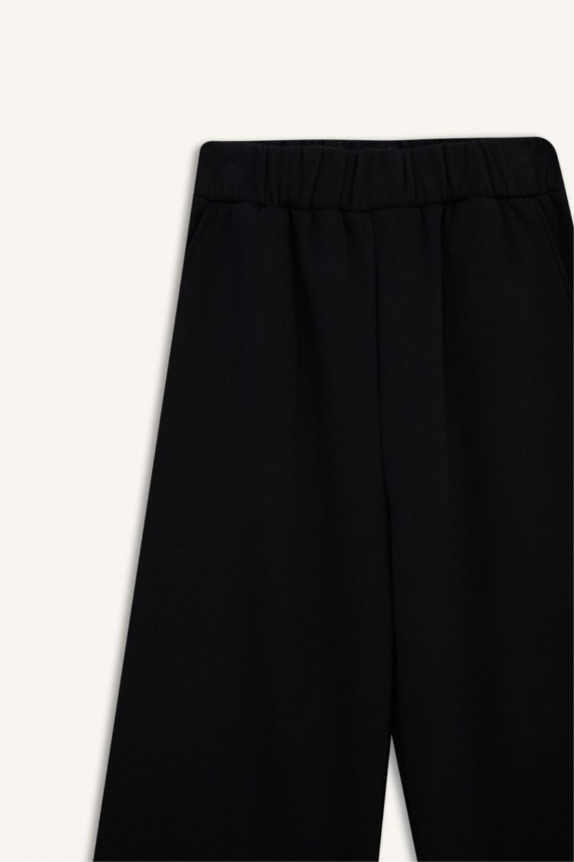 Әйелдерге қара тік пішім Шалбар