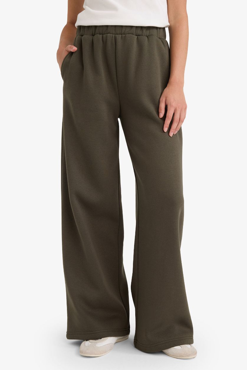 Әйелдерге Қараңғы Хаки тік пішім Шалбар